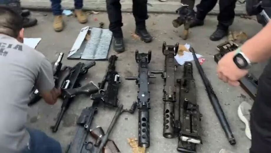 8 das 21 metralhadoras furtadas do Exército em SP são recuperadas no Rio