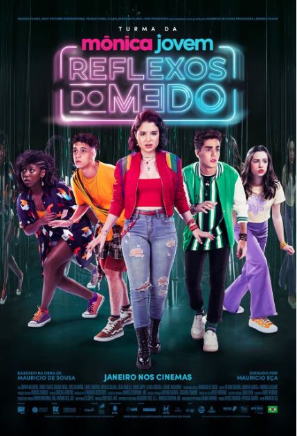 Cartaz de 'Turma da Mônica Jovem: Reflexos do Medo'