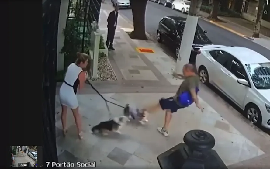 Homem que agrediu irmã de Zanin e cães é indiciado por lesão corporal e maus-tratos a animais