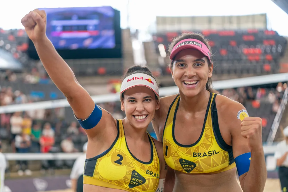 Duda e Ana Patrícia ganham 3ª no Mundial de Vôlei de Praia e Brasil tem 4 duplas classificadas