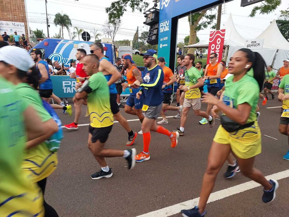Largada da Corrida do Pantanal