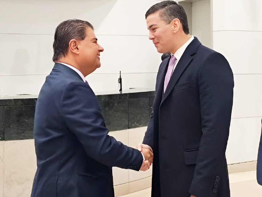 Senador Nelsinho Trad se reúne com presidente do Paraguai e destaca Rota Bioceânica