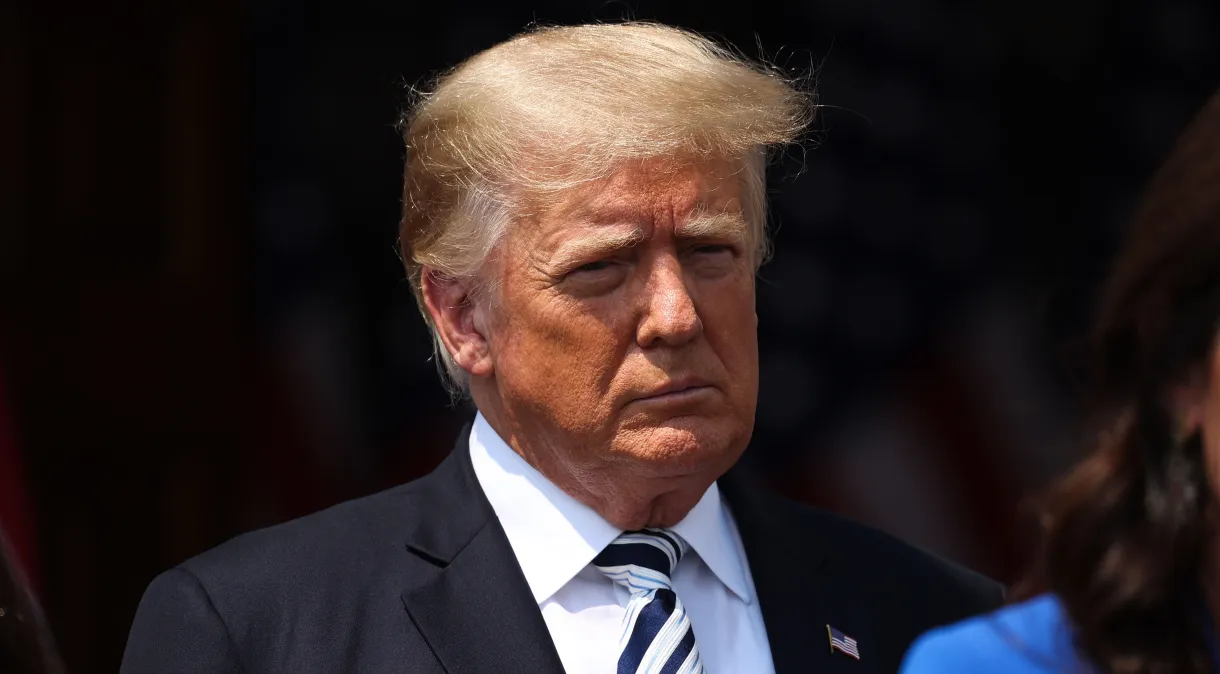 O ex-presidente dos Estados Unidos Donald Trump.