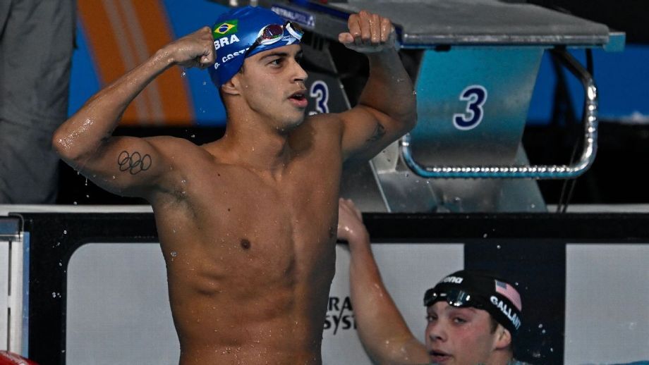 Nadador Guilherme Costa vence os 1.500 metros livre e soma 4 medalhas de ouro no Pan