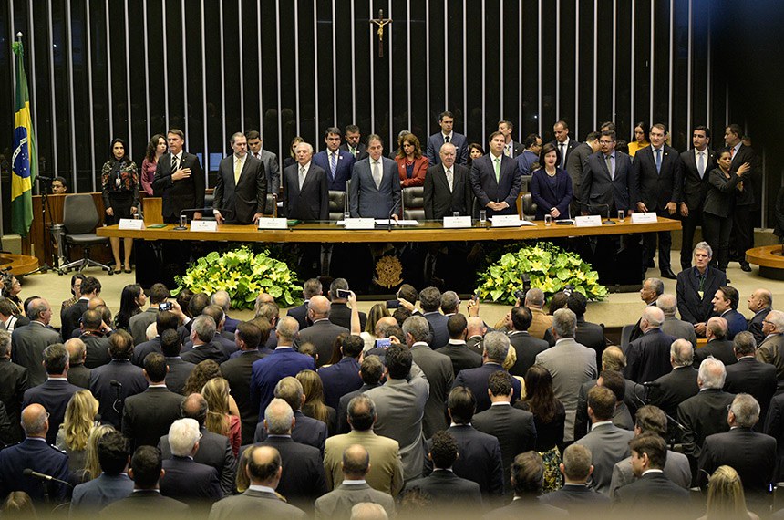 Homenagem à Constituição no STF.