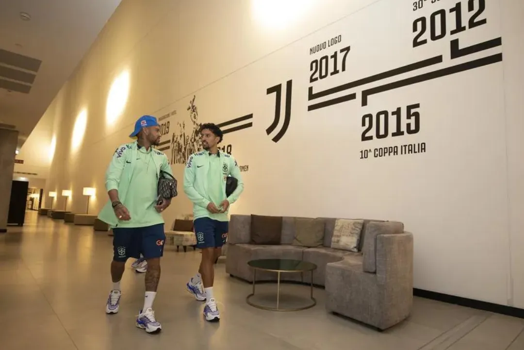 Neymar e Marquinhos se apresentam e completam a lista da seleção brasileira