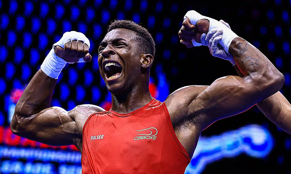 Keno Marley estreou nas quartas de final da categoria até 92 kg dos Jogos Pan-Americanos