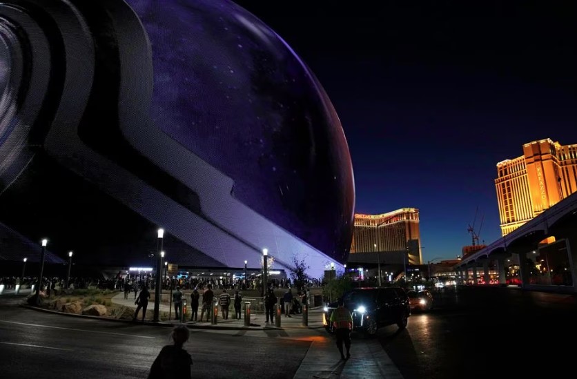 Esfera Gigante em Las Vegas.