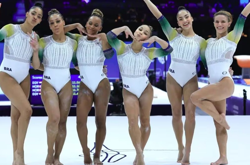 Com boa atuação na primeira fase do Mundial de Antuérpia, Brasil garantiu vaga por equipes para a disputa dos Jogos Olímpicos de Paris 2024
