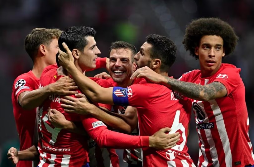 Atlético de Madrid venceu a partida