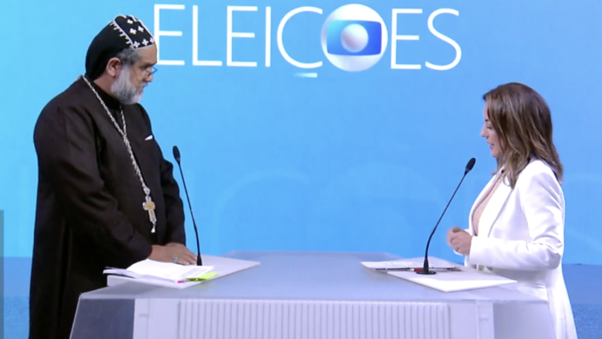 Soraya Thornicke e Padre Kelmon, candidatos na última eleição para presidente.