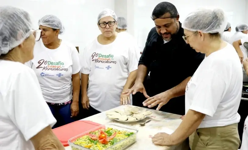 Profissionais de cozinha de todas as regiões de MS disputam a final do 2º Desafio Estadual das Merendeiras