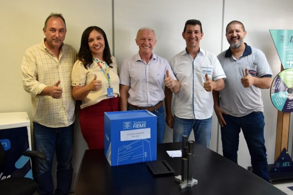 O presidente reeleito reforçou a importância de fortalecer o sindicato para lutar pelos direitos das empresas do segmento
