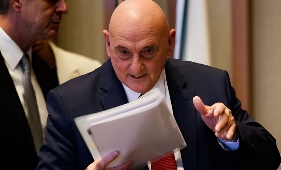 O ex-ministro do Gabinete de Segurança Institucional (GSI) General Gonçalves Dias durante depoimento da Comissão Parlamentar de Inquérito (CPI) dos Atos Antidemocráticos