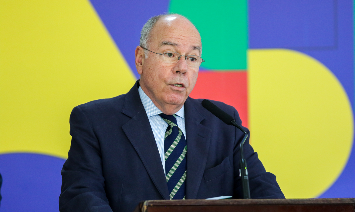 Ministro das Relações Exteriores do Brasil, Mauro Vieira.