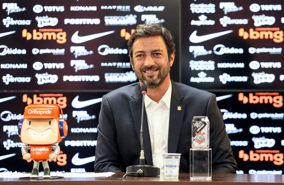 Presidente do Corinthians, Duilio Monteiro Alves.