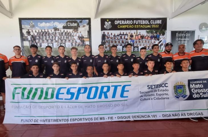 Operário representa MS na Copa Brasileirinho Internacional Sub-15 de futebol e estreia hoje