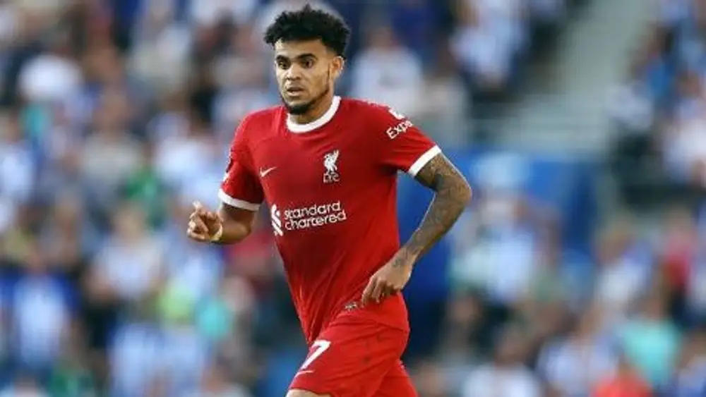 Atacante Luis Díaz, do Liverpool