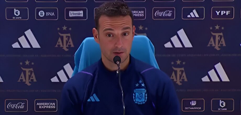 Lionel Scaloni, técnico da Argentina