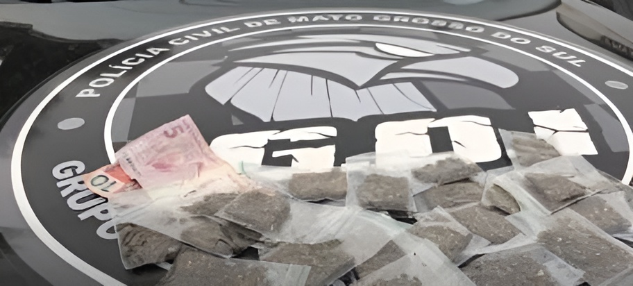 Polícia Civil prende homem por tráfico de drogas em Campo Grande