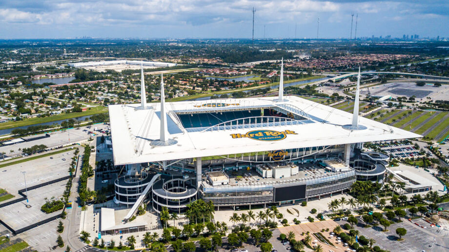 O Hard Rock Stadium, em Miami, recebe a decisão da Copa América neste domingo.