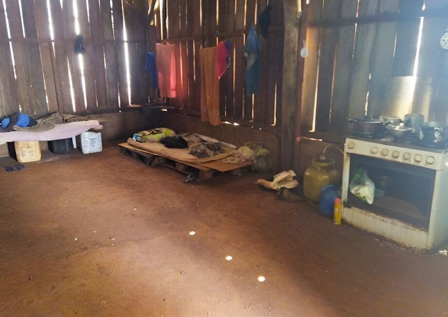 Local onde adolescentes foram encontrados