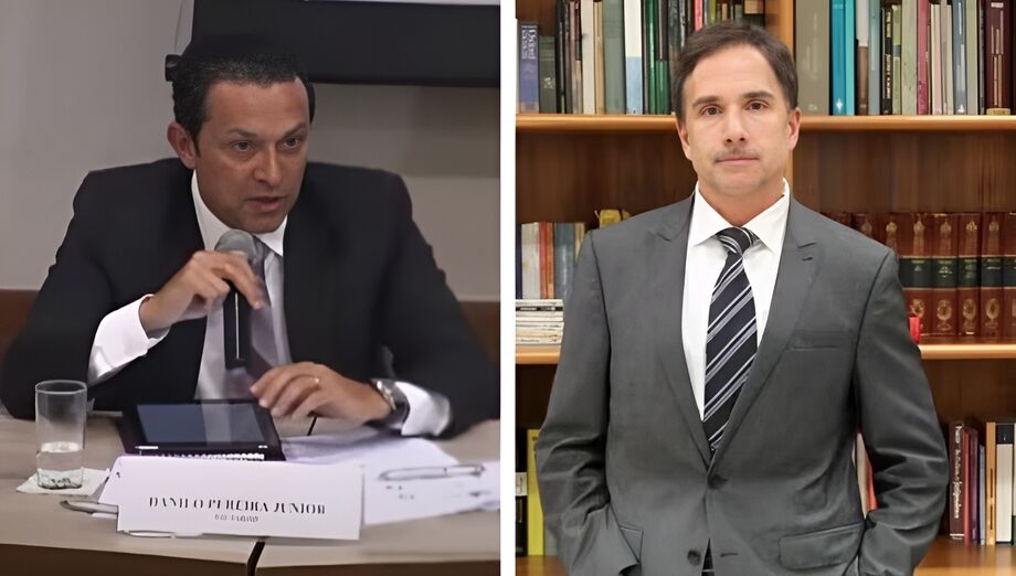 Os juízes Danilo Pereira Júnior e Eduardo Appio