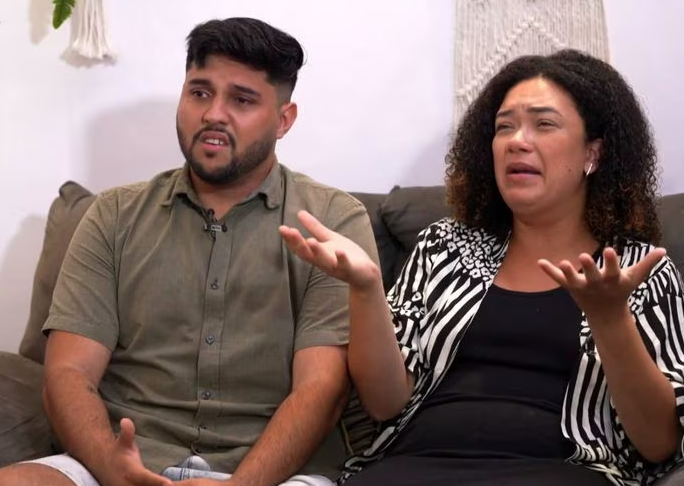 A pedagoga Nívea Rabelo, mãe do bebê Ravi, em entrevista ao Fantástico deste domingo,