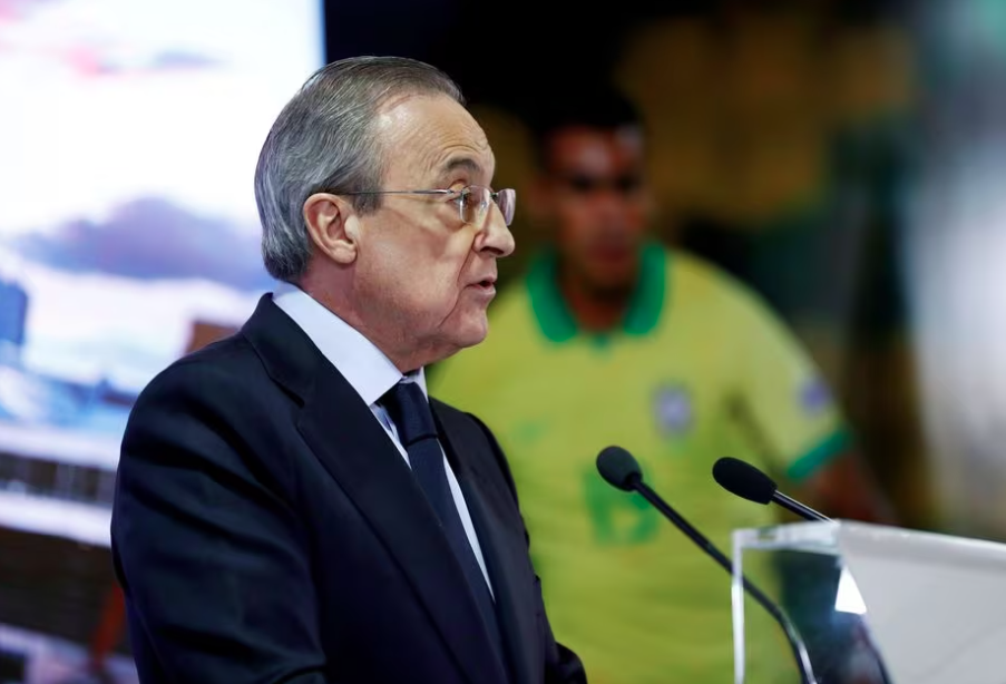 Florentino Pérez, presidente do Real Madrid