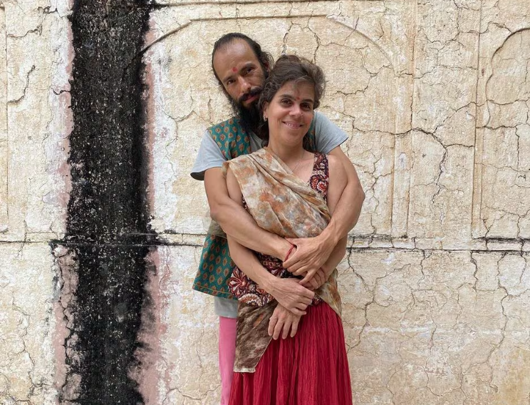 Badarik González e Mariana Maffeis vivem no interior de São Paulo.