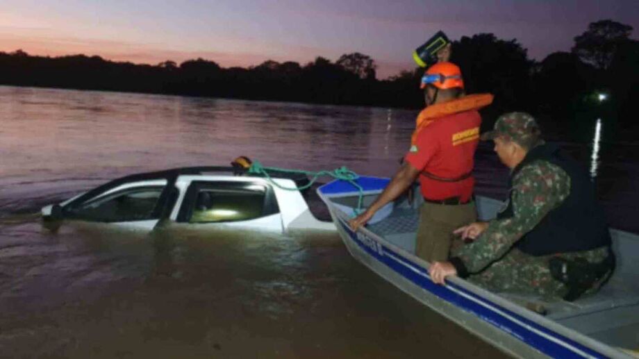 1° dia de buscas por agrônomo que caiu no rio Taquari chega ao fim