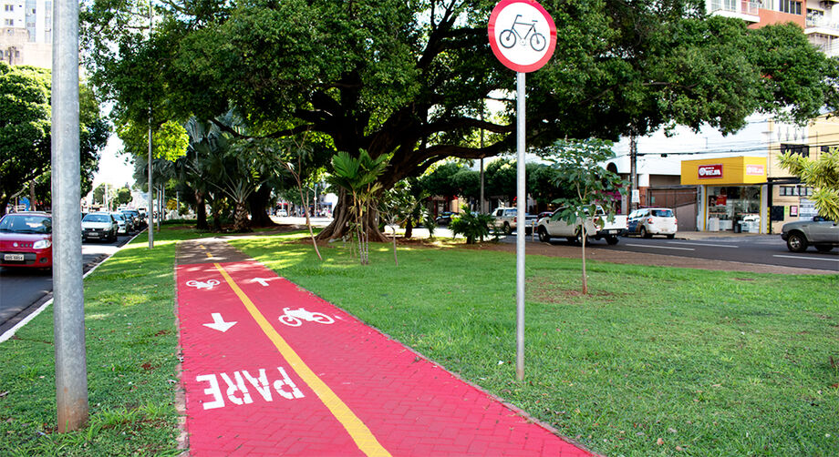 Ciclovia na Afonso Pena