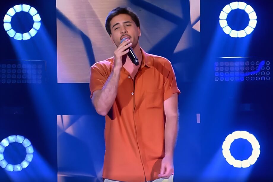 O sul-mato-grossense Matu Miranda se apresentou nas audições de estreia da 12ª edição do The Voice Brasil 2023