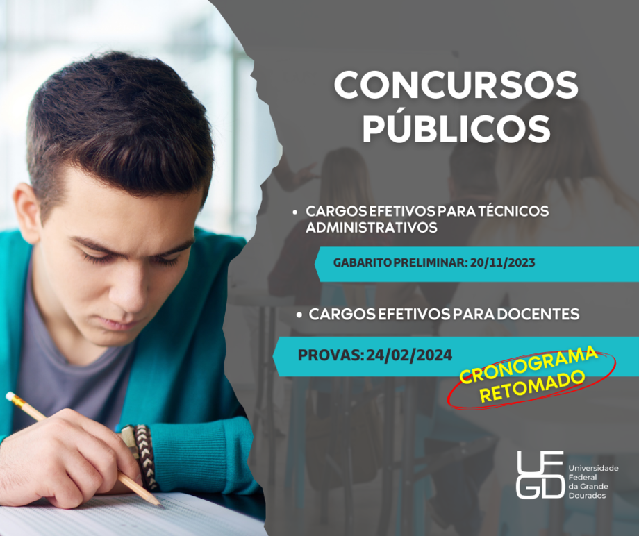 UFGD oferece 27 vagas para professores com retomada de cronograma de concurso