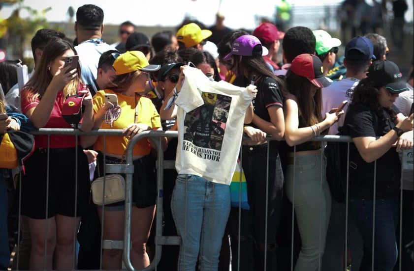Público do GP de São Paulo formou grandes filas na entrada do Autódromo de Interlagos