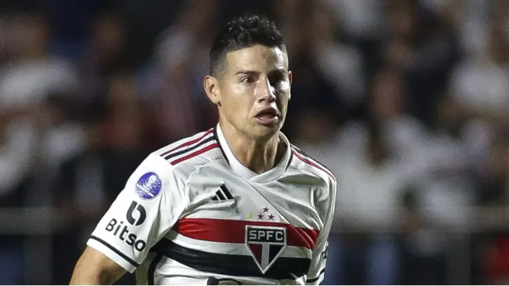 James Rodríguez desfalca São Paulo por problemas intestinais e Dorival sofre para armar o time