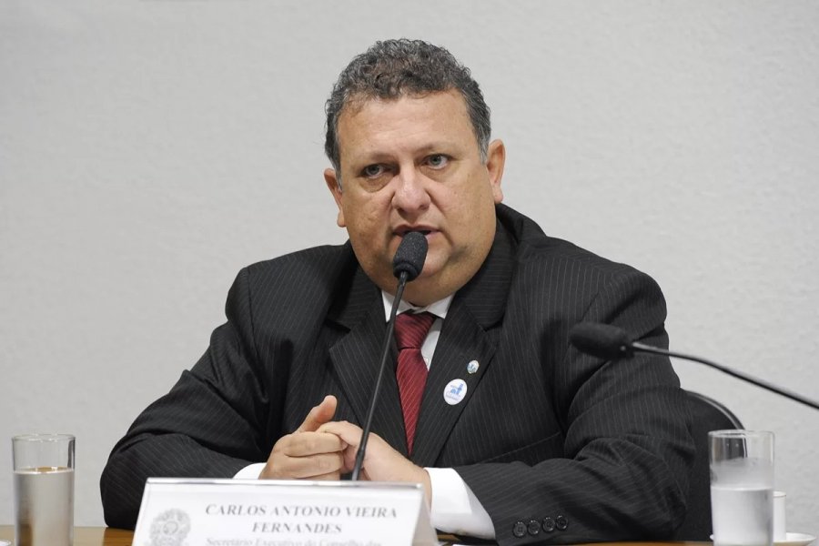 O novo presidente da Caixa Econômica Federal, Carlos Vieira