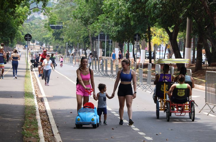 Projeto é realizado em uma das pistas da Avenida do Poeta, da Avenida Afonso Pena até a rotatória da Agesul