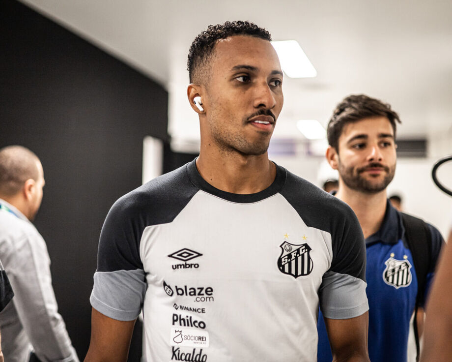 Santos não terá Lucas Braga e deve repetir esquema para jogo com o Cuiabá na Vila