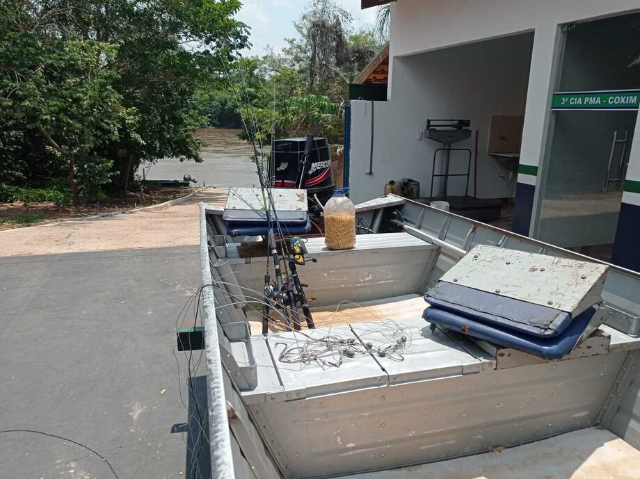 PMA de Coxim prende homem por pesca ilegal
