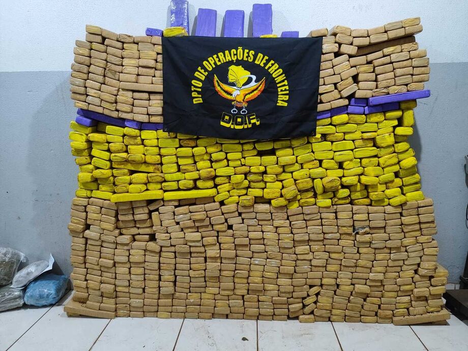 708 quilos de maconha e 4,2 quilos de haxixe são apreendidos pela DOF