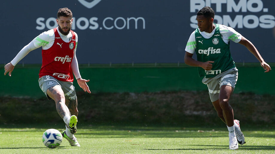 Luis Guilherme treina e pode reforçar Palmeiras em jogo do título; Gómez não preocupa