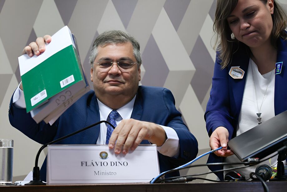 Flavio Dino em sabatina no Senado