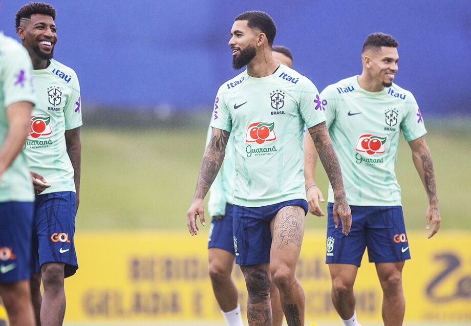 Jogadores da seleção brasileira