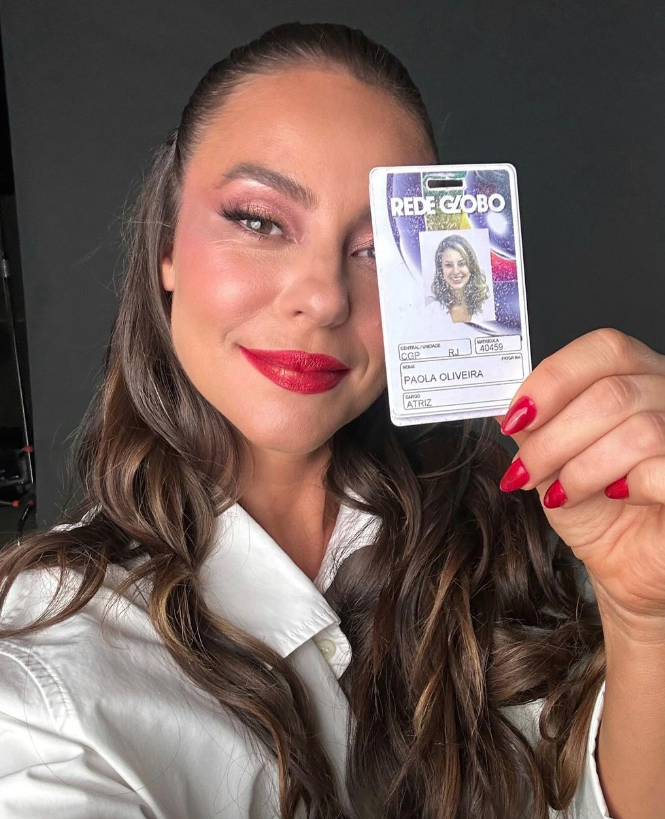 Paolla Oliveira encerra seu contrato com a globo