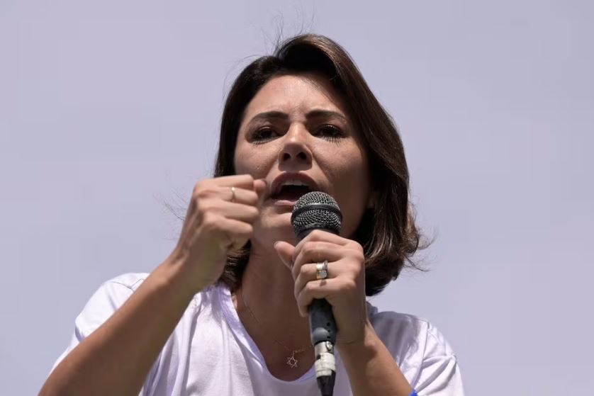 A ex-primeira dama, Michele Bolsonaro