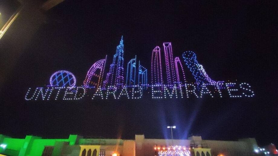Balneário Camboriú terá show com mil drones de Abu Dhabi no Réveillon