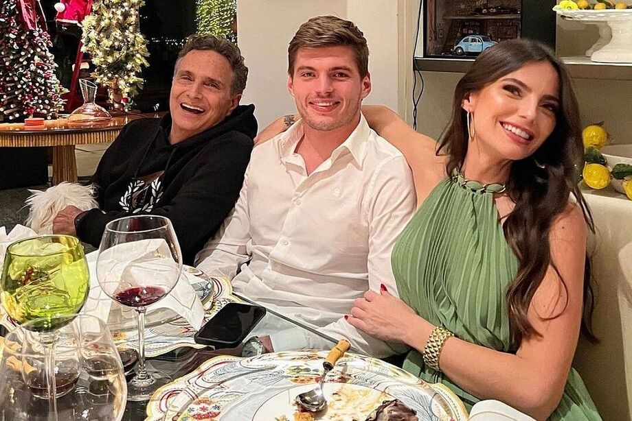 Nelson Piquet, Max Verstappen e Kelly Piquet passam o Natal em Brasília