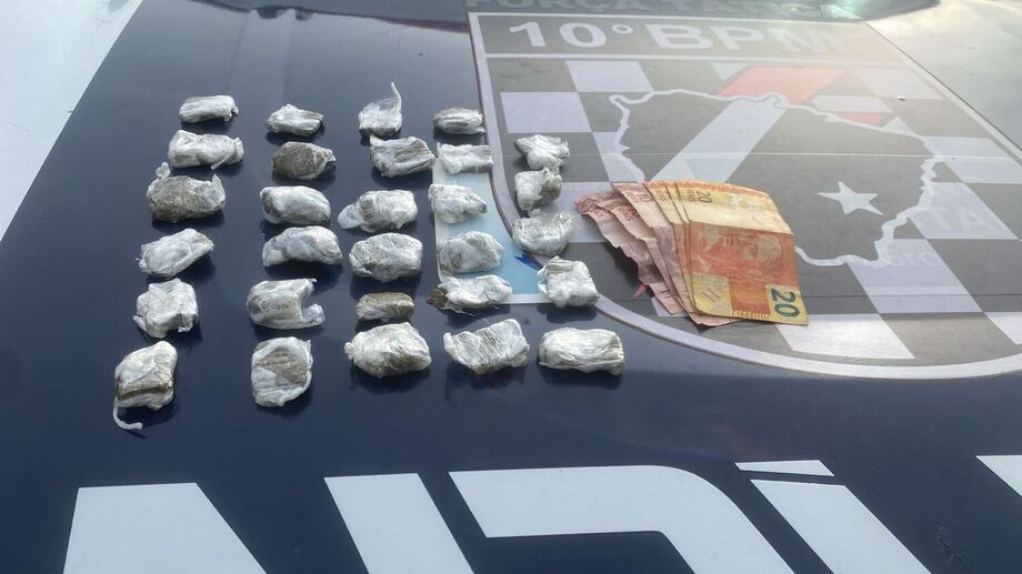 Esquema de 'delivery' de drogas é desarticulado pela Polícia Militar na região do Nhanhá