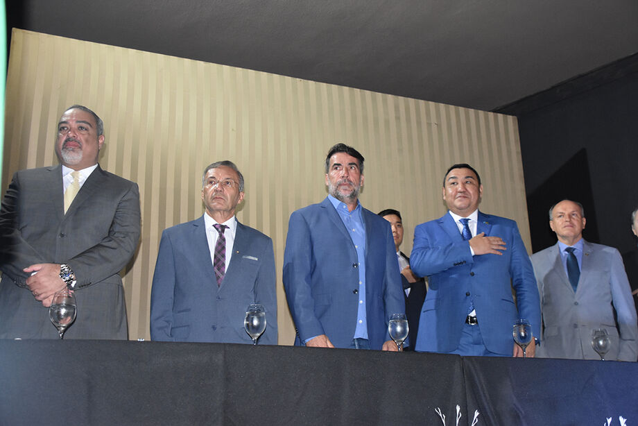 Posse do cônsul do Cazaquistão em Mato Grosso do Sul, Alípio Marcus Laca Oliveira